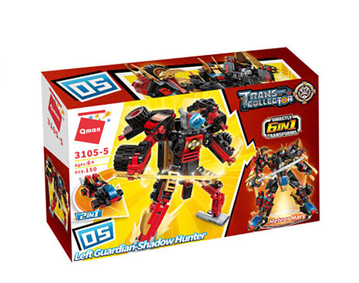 Qman Guardian of Star's Core 3105-5 Stínový strážce "Hunter" 2v1